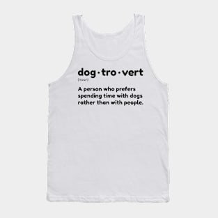 Dogtrovert Tank Top